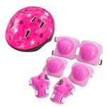 Kit De Proteção Infantil Completo Ajustável C/ Capacete Rosa - BW520RS - 2
