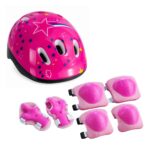 Kit De Proteção Infantil Completo Ajustável C/ Capacete Rosa - BW521RS - 2
