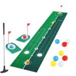Jogo De Mini Golfe Infantil Com Pista De 2m Taco E Bolinhas - BW564 - 2