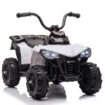 Mini Carro Elétrico Infantil 6v Utv Branco Som E Luzes Way - BW592BR - 2