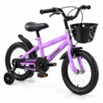 Bicicleta Infantil Aro 14 Com Rodinha Cesta Lilás - BW503RX - 2