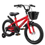 Bicicleta Infantil Aro 16 C/ Rodinha Cesta Vermelho - BW504VM - 2