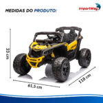 Carro Elétrico Infantil 12v Licenciado Can Am Maverick Way - BW600AM - 3