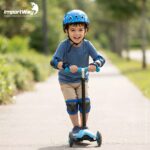 Kit De Proteção Infantil Completo Ajustável C/ Capacete Azul - BW521AZ - 3