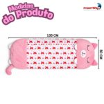 Saco De Dormir Cobertor Infantil Importway Rosa 135x50cm - BW227RS - 3
