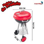 Churrasqueira Infantil Com Som Luz E Acessórios Mini Chef - BW573 - 3