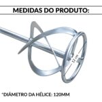 Hélice Para Misturador De Tinta E Argamassa - IWFE018 - 3