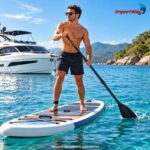 Remo Stand Up Paddle Sup Ajustável Tripartido Preto - IWI013 - 3