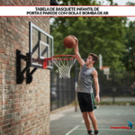 Tabela Basquete Infantil Para Parede Com Aro 35cm E Rede - BW556 - 4