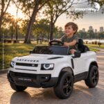 Carro Elétrico 12v Licenciado Land Rover Defender Branco - BW603BR - 4