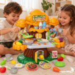 Kit Cozinha Completa Infantil Casa Na Árvore 43 Acessórios - BW572 - 4