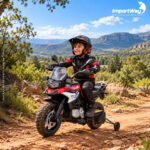 Mini Moto Bmw Gs F850 12v Licenciada Vermelho Luz Som - BW595VM - 4