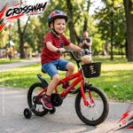 Bicicleta Infantil Aro 16 C/ Rodinha Cesta Vermelho - BW504VM - 4