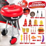 Churrasqueira Infantil Com Som Luz E Acessórios Mini Chef - BW573 - 5
