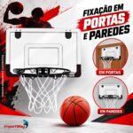 Tabela Basquete Infantil Para Porta Com Bola E Bomba De Ar - BW561 - 5