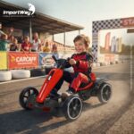 Kart Elétrico Infantil 6v Dobrável Banco Ajustável Vermelho - BW526VM - 6