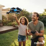 Drone Avião De Controle Remoto Aero Caça Jato 360° Azul - BW590AZ - 6