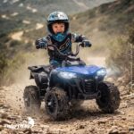 Mini Carro Elétrico Infantil 6v Utv Azul Com Som E Luzes Way - BW592AZ - 6