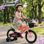 Bicicleta Infantil Aro 14 Com Rodinha Cesta Rosa - BW503RS - 6