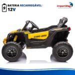 Carro Elétrico Infantil 12v Licenciado Can Am Maverick Way - BW600AM - 7