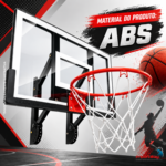 Tabela Basquete Infantil Para Parede Com Aro 35cm E Rede - BW556 - 7