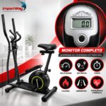 BICICLETA ERGOMÉTRICA HORIZONTAL E ELÍPTICO COM ASSENTO - IWF029 - 7