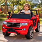 Mini Carro 12v Licenciado Toyota Land Cruiser Vermelho Way - BW598VM - 8
