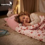 Saco De Dormir Cobertor Infantil Importway Rosa 135x50cm - BW227RS - 8