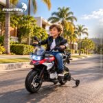 Mini Moto Bmw Gs F850 12v Licenciada Vermelho Luz Som - BW595VM - 8