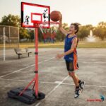 Cesta Tabela Basquete Infantil Aro 30cm C/ Suporte E Bola - BW557 - 8