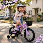 Bicicleta Infantil Aro 14 Com Rodinha Cesta Lilás - BW503RX - 8