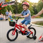 Bicicleta Infantil Aro 16 C/ Rodinha Cesta Vermelho - BW504VM - 8