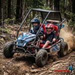 Mini Buggy Gasolina 110cc Azul Até 120kg Buginho 2 Assentos - IWBUG110AZ - 8