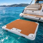 Boia Plataforma Flutuante Inflável 1,8x1,5m C/ Acesórios - IWI023 - 10