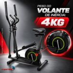 BICICLETA ERGOMÉTRICA HORIZONTAL E ELÍPTICO COM ASSENTO - IWF029 - 9