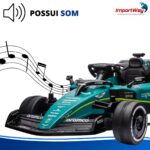 Mini Go Kart 12v Licenciado Aston Martin Aramco F1 Verde - BW593VD - 9