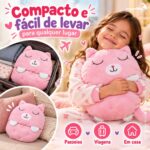 Saco De Dormir Cobertor Infantil Importway Rosa 135x50cm - BW227RS - 9
