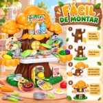 Kit Cozinha Completa Infantil Casa Na Árvore 43 Acessórios - BW572 - 9