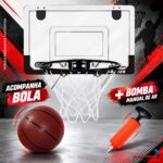 Tabela Basquete Infantil Para Porta Com Bola E Bomba De Ar - BW561 - 9