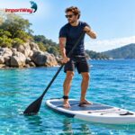 Remo Stand Up Paddle Sup Ajustável Tripartido Preto - IWI013 - 9